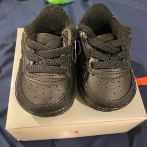 Nike force 1 crib (cb) black